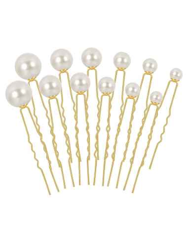 Horquillas de Perlas para el Cabello BESARME - 36 Pcs