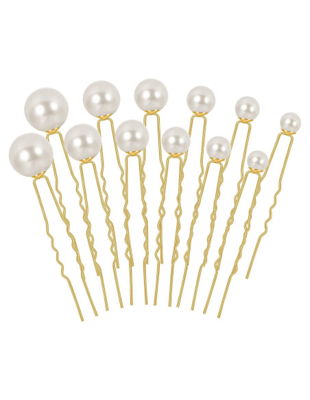 Horquillas de Perlas para el Cabello BESARME - 36 Pcs