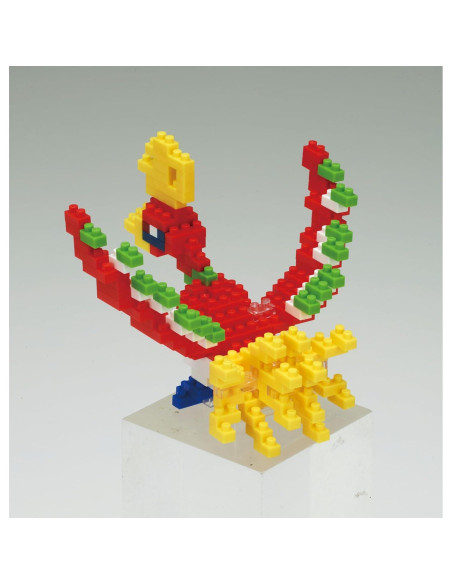 Nanoblock Ho-Oh Pokémon - Kit de Construcción 183 Piezas
