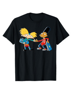 Camiseta Hey Arnold! Nickelodeon - Diseño Clásico Unisex