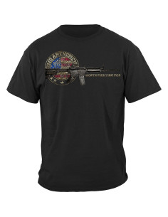 Camiseta Erazor Bits 2da Enmienda Algodón Negro XX-Large 2