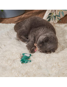 5 Juguetes de Peluche para Gatos JinRui-T con Hierba Gatera 2