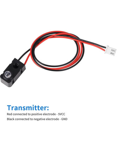 Sensor de Haz Infrarrojo 2PCS Ransanx 5MM 1M DC5V