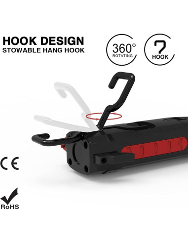 Herramienta de Emergencia 9-en-1 Maksone con Linterna LED