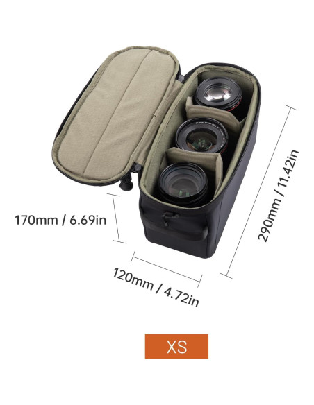 Bolsa de Inserción PGYTECH XS para Cámara DSLR/SRL Impermeable