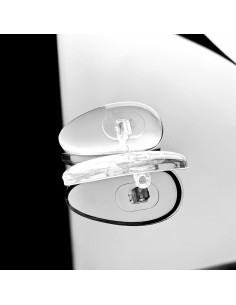 Almohadillas Nasales Atornillables PRADA Plateadas 16.5mm 2