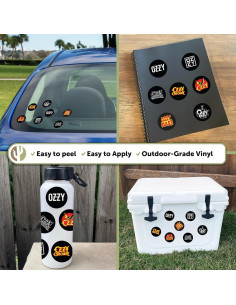 Calcomanía de Vinilo Ozzy Osbourne Desert Cactus 33x28 cm 2