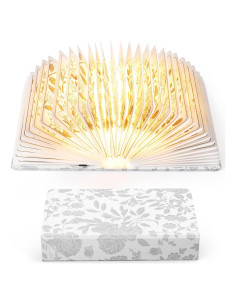 Luz de Libro Plegable ZBOLE 1200mAh 3 Colores Decorativa
