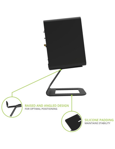 Soportes Elevados para Altavoces Kanto SE6 - 17.5 cm, 10 kg, Negro