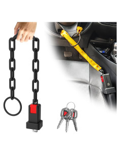 Candado Antirrobo para Volante OPSOOPI U70 - Acero 70cm