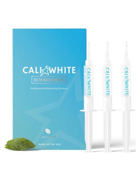 Recargas Gel Blanqueador Dental Cali White 3 x 5 ml 35% Peróxido