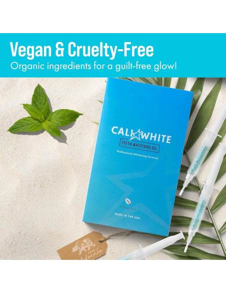 Recargas Gel Blanqueador Dental Cali White 3 x 5 ml 35% Peróxido