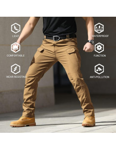 Pantalones Tácticos AUTIWITUA Hombre Livianos Resistentes al Agua 2