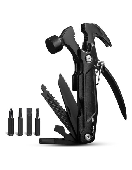 Martillo Multitool 16-en-1 Chaymoor Plegable 14 cm