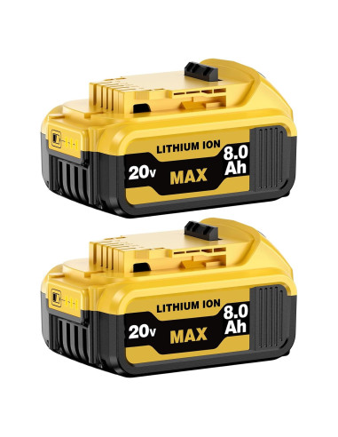 Batería de Reemplazo Dewalt DCB206 20V 8.0Ah 2Pack