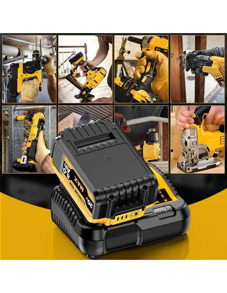 Batería de Reemplazo Dewalt DCB206 20V 8.0Ah 2Pack
