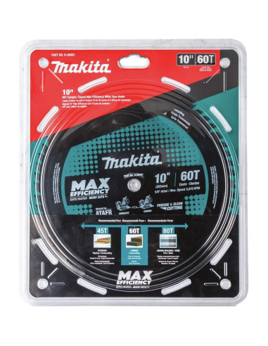 Hoja de sierra ingletadora Makita B-66961 25.4cm 60T Carburo