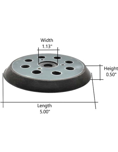 Almohadilla de Lijado 5" Superior Pads RSP43 para Makita