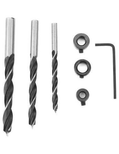 Juego de 38 Piezas de Brocas para Madera TOPINCN - Taladro y Accesorios