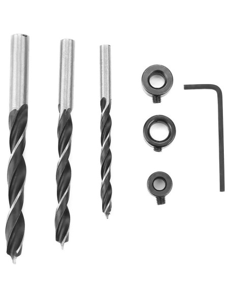 Juego de 38 Piezas de Brocas para Madera TOPINCN - Taladro y Accesorios