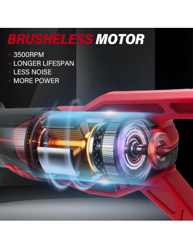 Sierra Recíproca Inalámbrica RAYLEEY 3500 RPM 25 cm