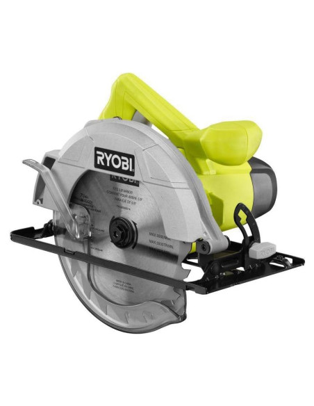 Sierra Circular Eléctrica Ryobi ZRCSB125 13 Amp 7-1/4" Verde