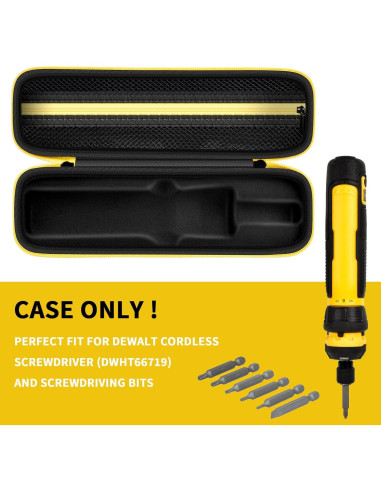 Estuche Organizador para Destornillador Eléctrico DEWALT DWHT66719 - Negro