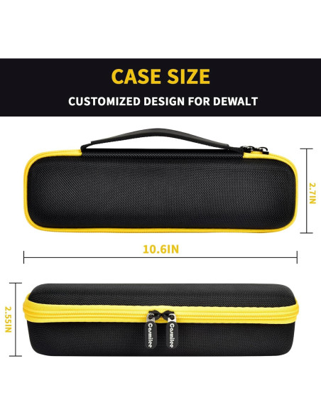 Estuche Organizador para Destornillador Eléctrico DEWALT DWHT66719 - Negro