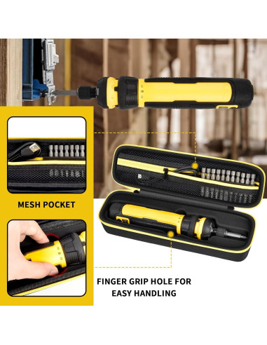 Estuche Organizador para Destornillador Eléctrico DEWALT DWHT66719 - Negro