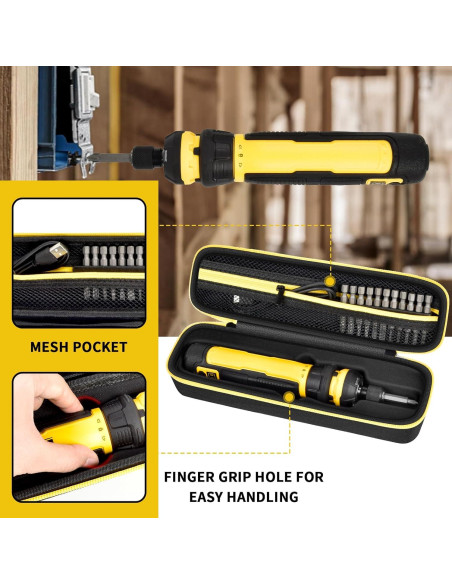 Estuche Organizador para Destornillador Eléctrico DEWALT DWHT66719 - Negro