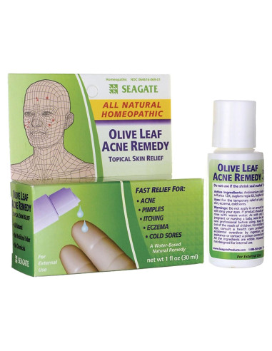 Remedio Natural para Acné Hoja de Olivo Seagate 28.35g