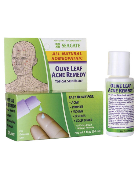 Remedio Natural para Acné Hoja de Olivo Seagate 28.35g