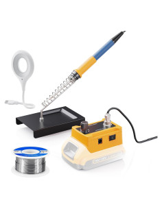 Kit de Soldador Inalámbrico Hakea 20V Max, Calentamiento Rápido