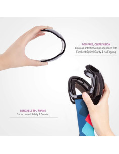 Gafas de Esquí para Niños OutdoorMaster Valle Feliz - Protección UV 2