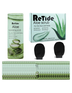Set de Regalo Exfoliante Corporal Aloe Vera Retide - 35 Paquetes