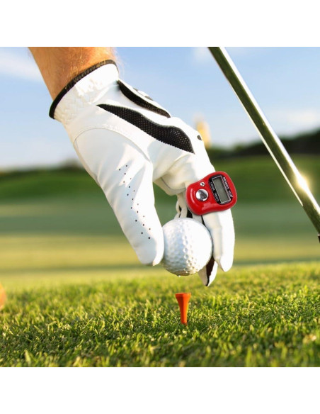 Contador de Dedos DONGKER 6 PCS Digital ABS Ahorro Energía