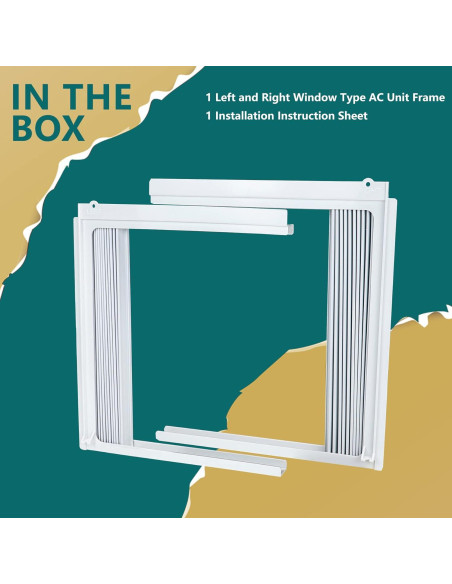 Kit de Cortinas Laterales Daisypower para AC 5000 BTU