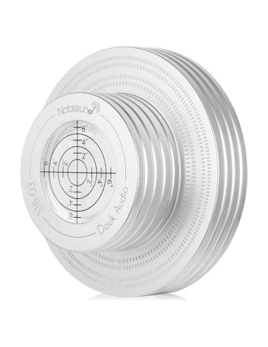 Peso de disco de aluminio Nobsound DZ052_S para giradiscos LP