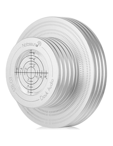 Peso de disco de aluminio Nobsound DZ052_S para giradiscos LP