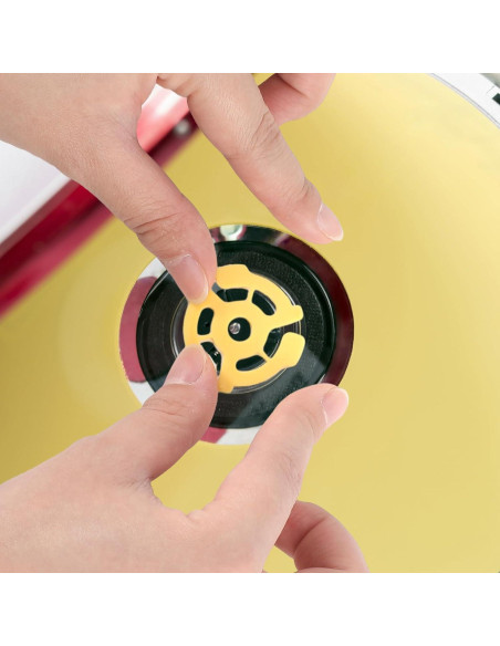 50 Adaptadores de Disco de 45 RPM CroBlissful para Tocadiscos
