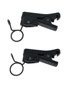 Clip de Corbata para Micrófono Lavalier ABS CANFON 7.5mm - Paquete de 2