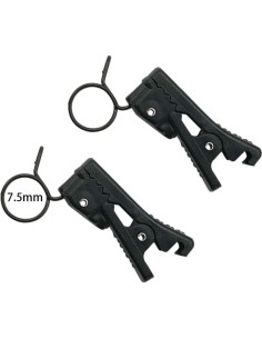 Clip de Corbata para Micrófono Lavalier ABS CANFON 7.5mm - Paquete de 2 2