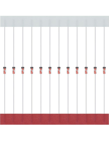 30 Diodos Schottky 1N34A ALLECIN 50mA 65V DO-7