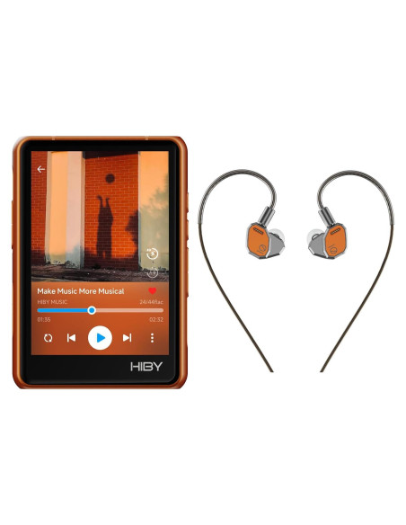 Reproductor de Música HiBy R3 PROII + Auriculares Yacht10 IEM