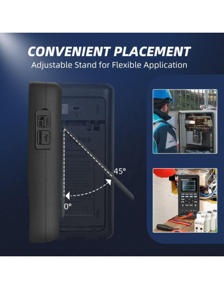 Osciloscopio Digital Hantek 2D42 40MHz 2CH Multímetro Generador