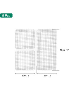 Kit de Reparación de Pantallas de Ventana uxcell, 5 Piezas, Fibra de Vidrio 2