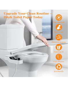 Accesorio de Bidet No Eléctrico LostSoul JSQ511 - Ultra Delgado 2