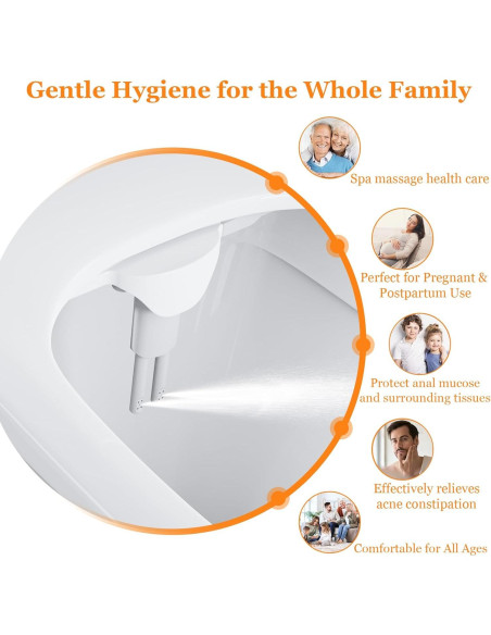 Accesorio de Bidet No Eléctrico LostSoul JSQ511 - Ultra Delgado