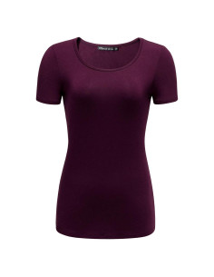 Camiseta de Manga Corta Mujer OThread & Co. Cuello Redondo