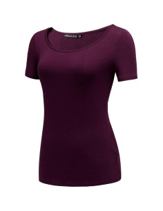 Camiseta de Manga Corta Mujer OThread & Co. Cuello Redondo 2